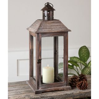 Denley Old World Style Lantern Candleholder