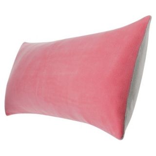 Room Essentials Decorative Pillow Cover   Georgia Peach/Sleek Gray