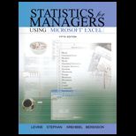 Statistics for Managers Using Excel and Student CD