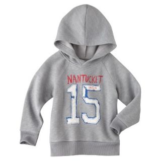 Cherokee Infant Toddler Boys Hooded Nantucket Sweatshirt   Gray 24 M