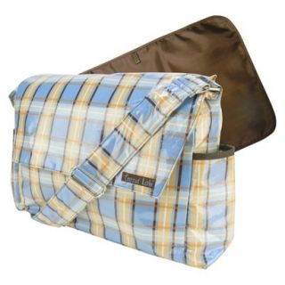 Rockstar Messenger Style Diaper Bag   Plaid by Lab