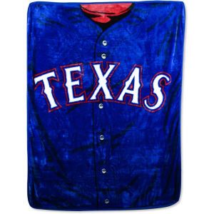 Texas Rangers Northwest Company Plush Throw 50x60 Jersey