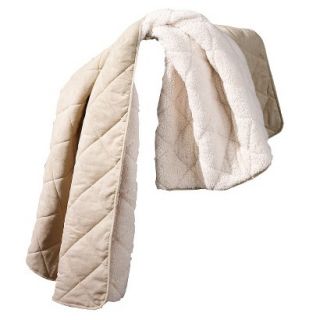Sure Fit Sherpa Suede 50x60 Throw Pet Cover   Taupe