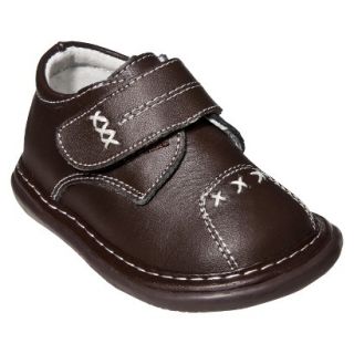 Little Boys Wee Squeak Cross Shoes   Brown 12