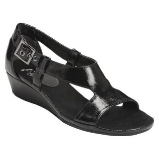 Womens A2 by Aerosoles Crown Chewls Sandal   Black Patent 9.5M
