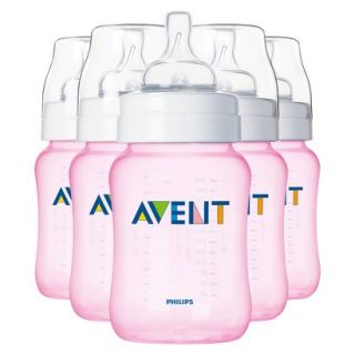 Philips Avent Pink Bottles (5 Pack)