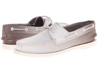 Sperry Top Sider A/O 2 Eye Womens Slip on Shoes (White)