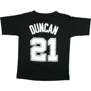 San Antonio Spurs Tim Duncan Profile NBA Toddler Name Number T Shirt