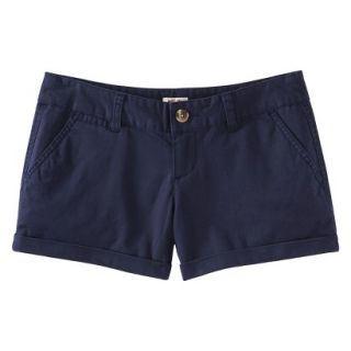 Mossimo Supply Co. Juniors Mid Length Woven Short   In the Navy 11