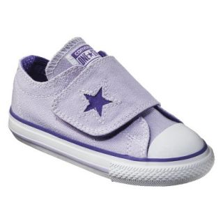 Toddler Girls Converse One Star One Strap Sneaker   Purple 8