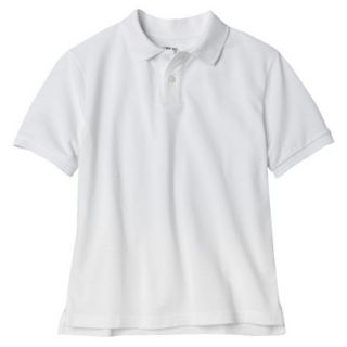 Cherokee Boys Short Sleeve Ultimate Polo   True White XS