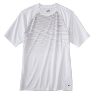 C9 By Champion Mens Ventilating Pieced Tee   True White L