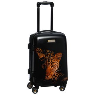 National Geographic Explorer Balboa Leopard 20 inch Carry on Hardside Spinner Upright Suitcase