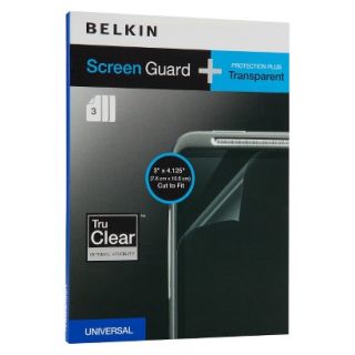 Belkin Universal Overlay 3 Pack Screen Protector   Clear (F8M184tt3)