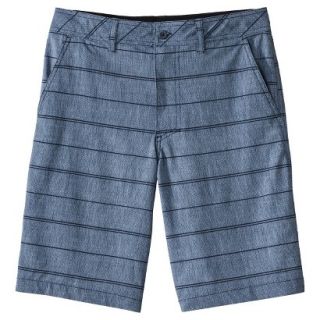 Mossimo Supply Co Mens 10 Hybrid Swim Shorts   Blue Stripe 38