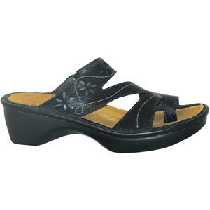 Naot Womens Montreal Midnight Black Sandals, Size 36 M   71066 032