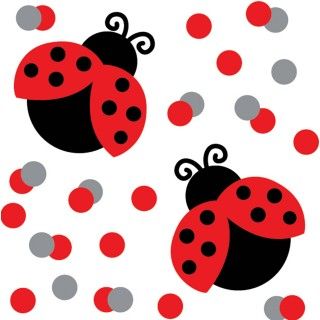 LadyBug Fancy Confetti