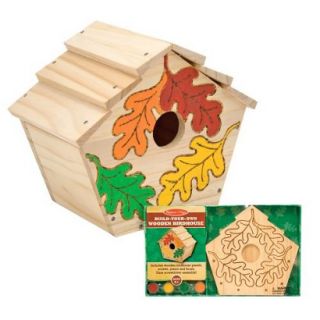 Melissa & Doug Build Your Own Wooden Birdhouse