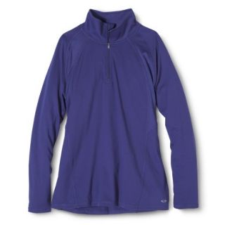 C9 by Champion Womens Plus Size Supersoft 1/4 Zip Pullover   Plumbago 2 Plus