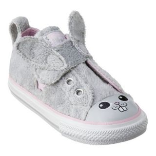 Toddler Converse One Star Bunny Sneaker   Gray 8