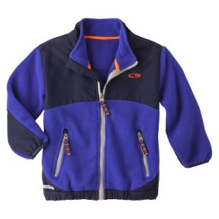 C9 by Champion Infant Toddler Boys Everyday Fleece Jacket   Blue Dream 4T