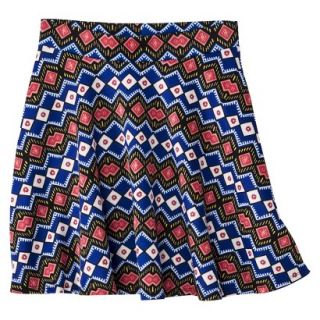 Xhilaration Juniors Pattern Skirt   Coral L(11 13)