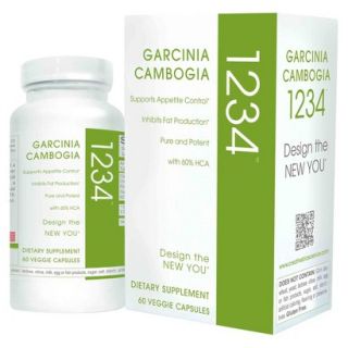 Creative Bioscience Garcinia Cambogia 1234 Dietary Supplement   60 Capsules