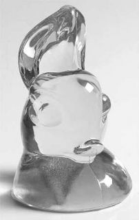 Heisey Heisey Animals & Figurines Doe Head Bookend (Clear)   Crystal Figurines A