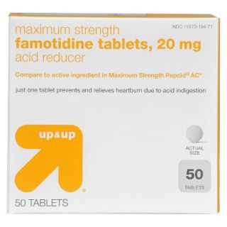 up&up Famotidine Acid Relief Tablets  50 Count