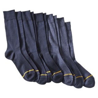 Auro a GoldToe Brand Mens 5PK Socks   Navy 6 12