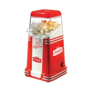 Nostalgia Electrics Coca Cola Series Mini Hot Air Popcorn Popper