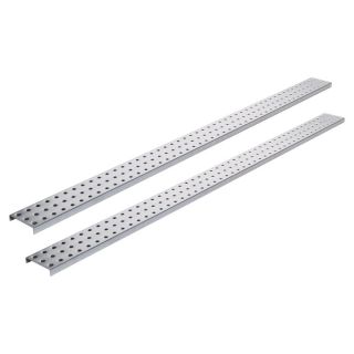 Alligator Board Pegboard   3 Inch L x 32 Inch W, 2 Pack Model ALGSTRP3X32GALV