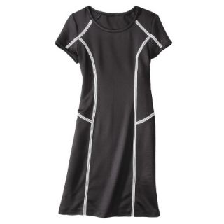 Mossimo Womens Body Con Scuba Dress   Black XL