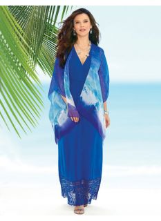 Plus Size Moon Dance Maxi Catherines Womens Size 0X, Surf the Web