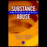 Substance Abuse  From Principles to Practice