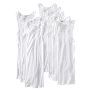Fruit of the Loom Mens A Shirt 8Pack   White S
