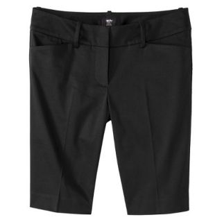 Mossimo Petites 10 Bermuda Shorts   Black 12P
