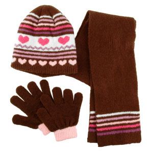 LIDS Private Label PL Knit/Scarf/Glove Set