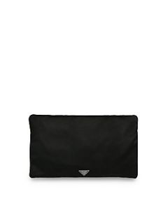 Prada Raso Pouchette   Nero Black