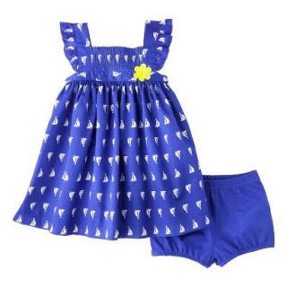 Just One YouMade by Carters Newborn Girls 2 Piece Set   Blue/White/Yellow 24 M