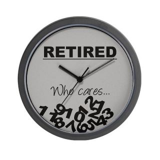  Retirement Wall Clock
