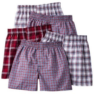 Hanes Boys 5 Pack Boxer   Assorted S