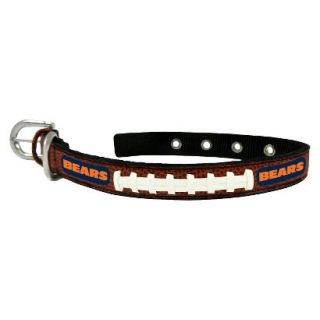 Chicago Bears Classic Leather Large Football Collar