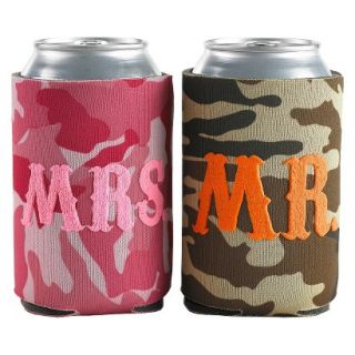 Mr. and Mrs. Camo Cooler Set