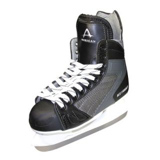 Boys American Ice Force Hockey Skate   Black (3)