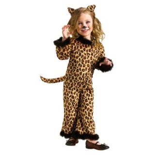 Toddler Girl Pretty Leopard Costume