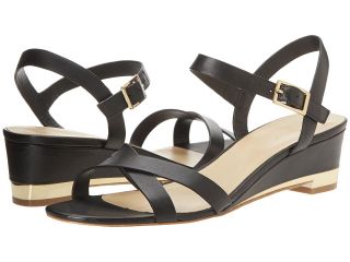 Cole Haan Melrose Low Wedge Womens Sandals (Black)