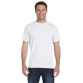 Hanes Mens Beefy t Tall Cotton Undershirts (pack Of 6)