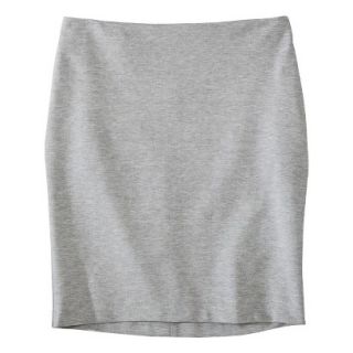 Merona Womens Ponte Pencil Skirt   Radiant Gray   16
