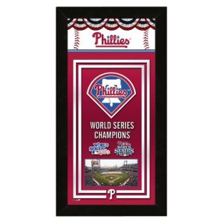 MLB Philadelphia Phillies Framed Championship Banner